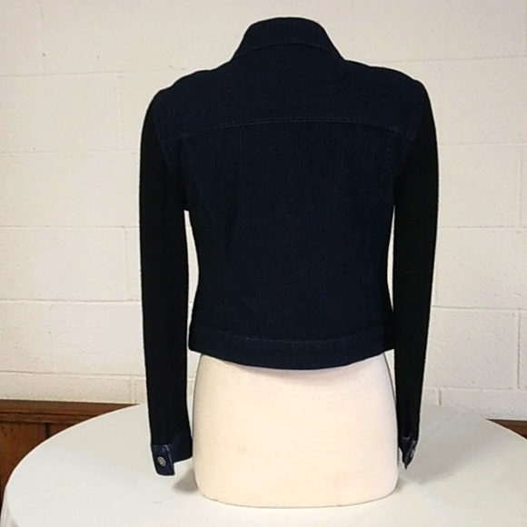 AK Anne Klein corduroy and knit jacket, Sz P/S - Picture 3 of 6